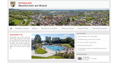 Desktop Screenshot of neunkirchen-am-brand.de