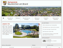Tablet Screenshot of neunkirchen-am-brand.de